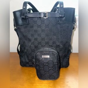 Authentic Gucci Purse and Pouch Bundle